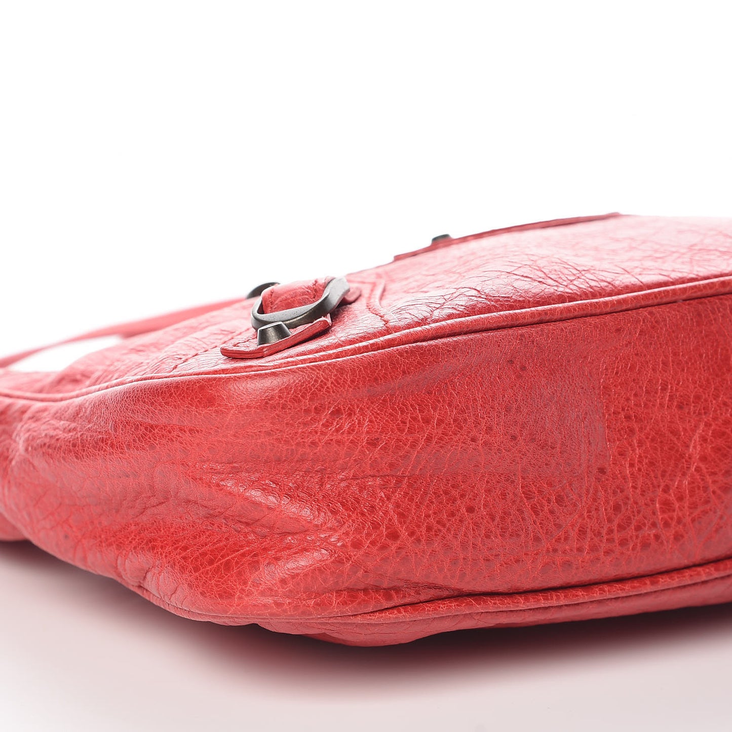 Agneau Classic Hardware Hip Rouge Coquelicot