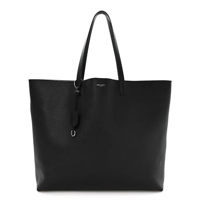 Saint Laurent Calfskin Large Shopping Tote Black 1 of 11