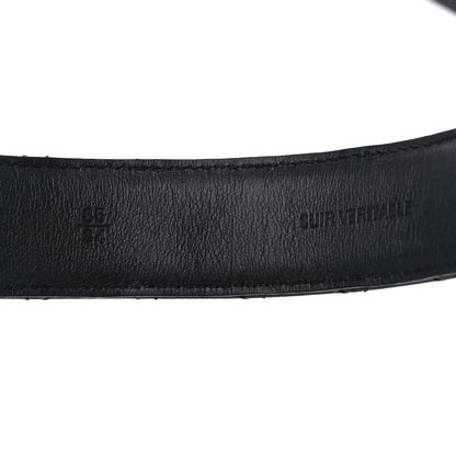 Chanel Lambskin Quilted CC Chain Belt 85 34 Black 4 of 5