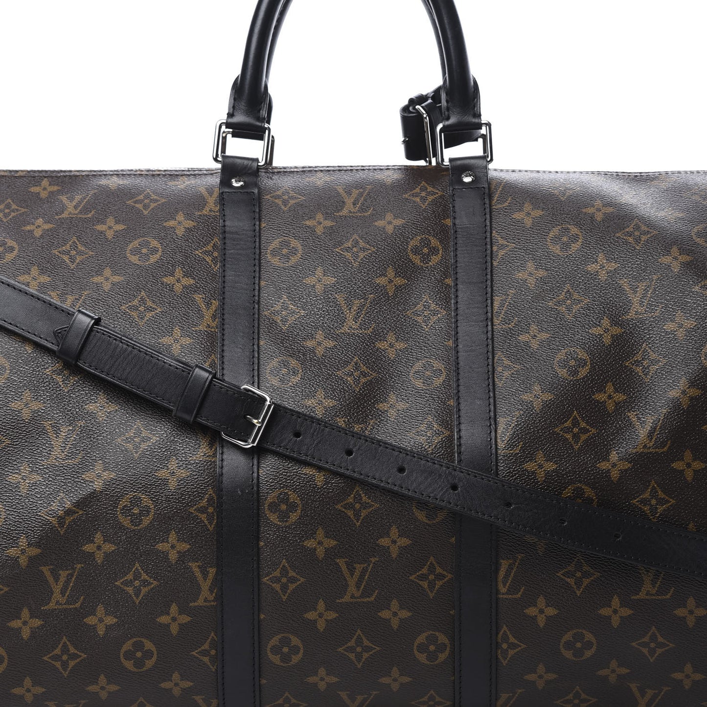 Monogram Macassar Keepall Bandouliere 55