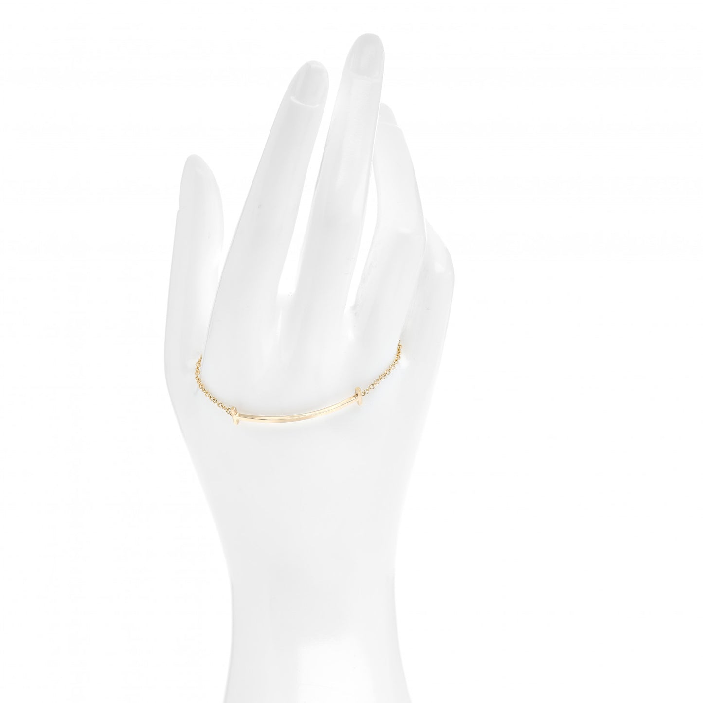 18K Yellow Gold T Smile Bracelet