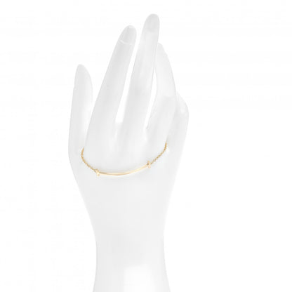 Tiffany 18K Yellow Gold T Smile Bracelet 1 of 4