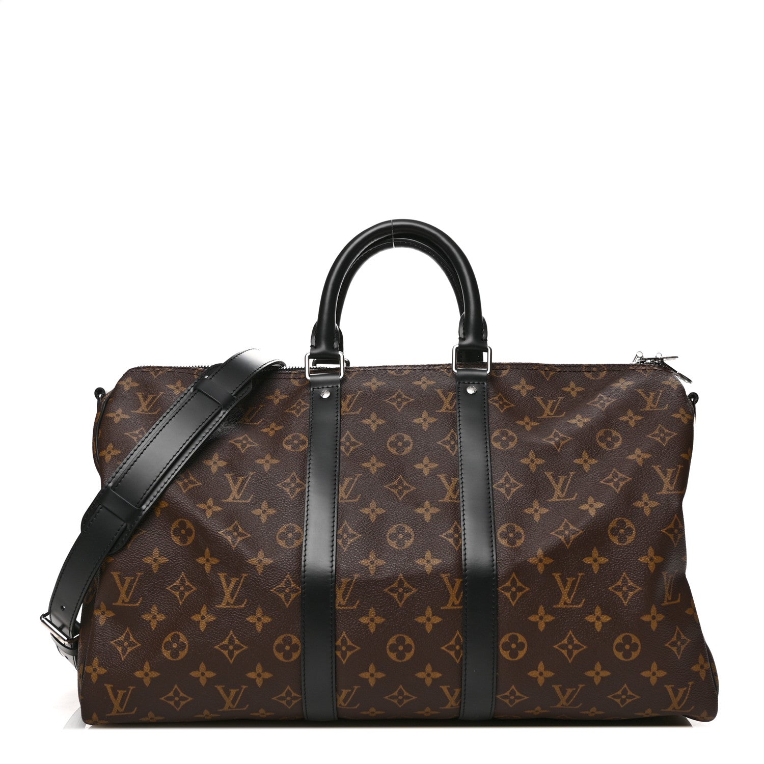 Louis Vuitton Monogram Macassar Keepall Bandouliere 45 1 of 10