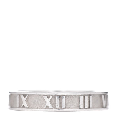 Tiffany Sterling Silver Narrow Atlas Ring 57 8 3 of 4