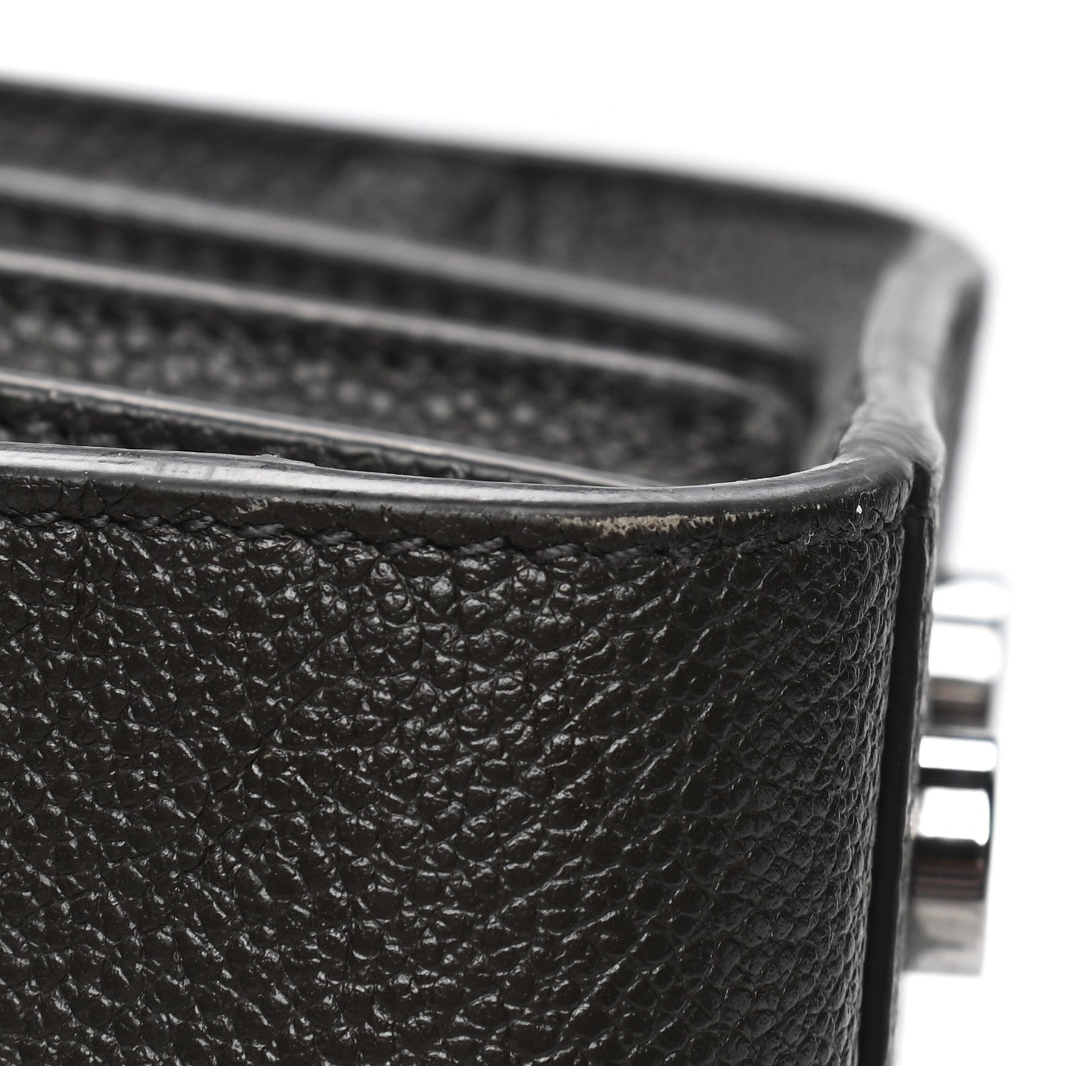 Saint Laurent Grained Calfskin Baby Sac De Jour Coal 6 of 6