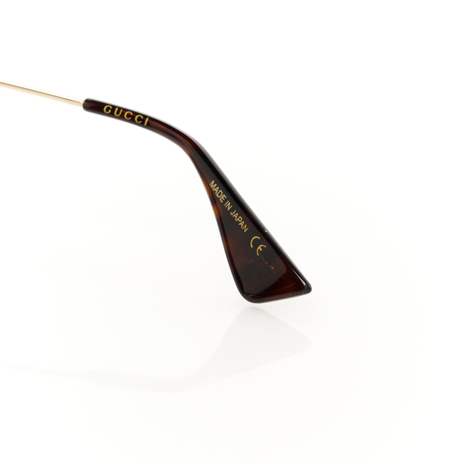 Gucci Web Aviator Sunglasses GG0062S Green Red 6 of 8