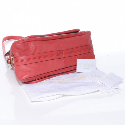 Chloe Calfskin Medium Paraty Scarlet Red 4 of 8