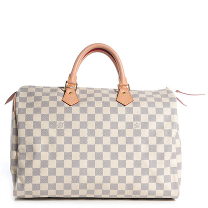 Louis Vuitton Damier Azur Speedy 35 1 of 7