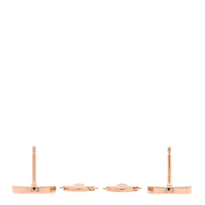 Bulgari 18K Rose Gold Mother of Pearl BVLGARI BVLGARI Stud Earrings 3 of 4