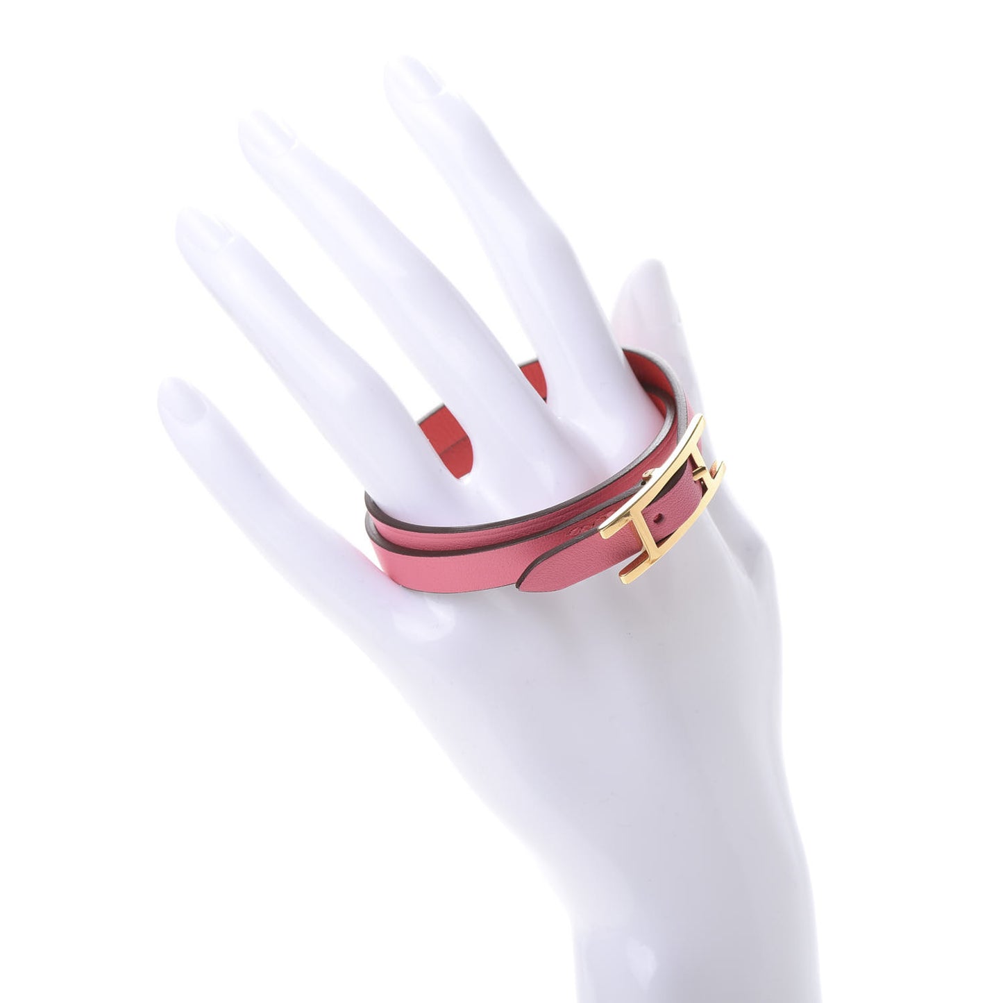 Swift Chamonix Behapi Double Tour Reversible Bracelet Rose Azalee Rouge De Coeur
