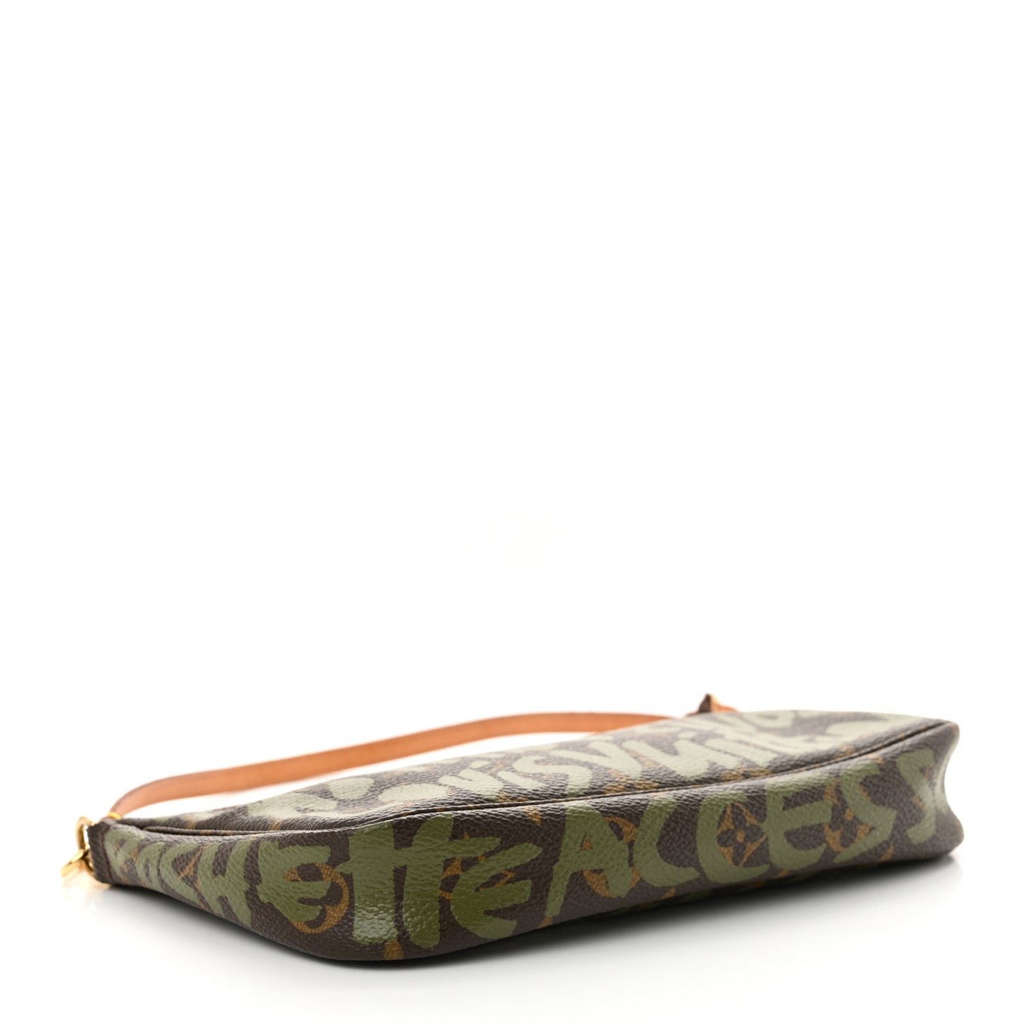 Monogram Graffiti Pochette Accessories Kaki