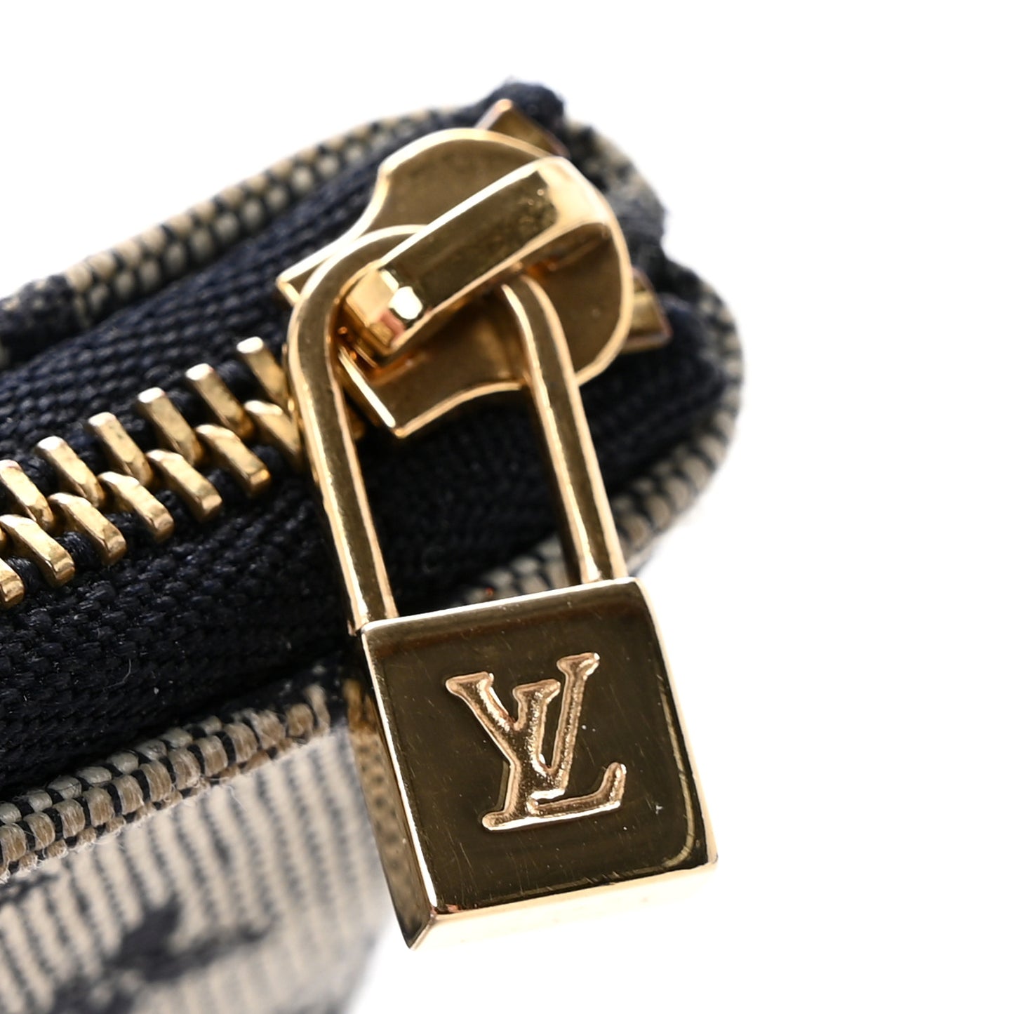 Mini Lin Key Pouch Blue