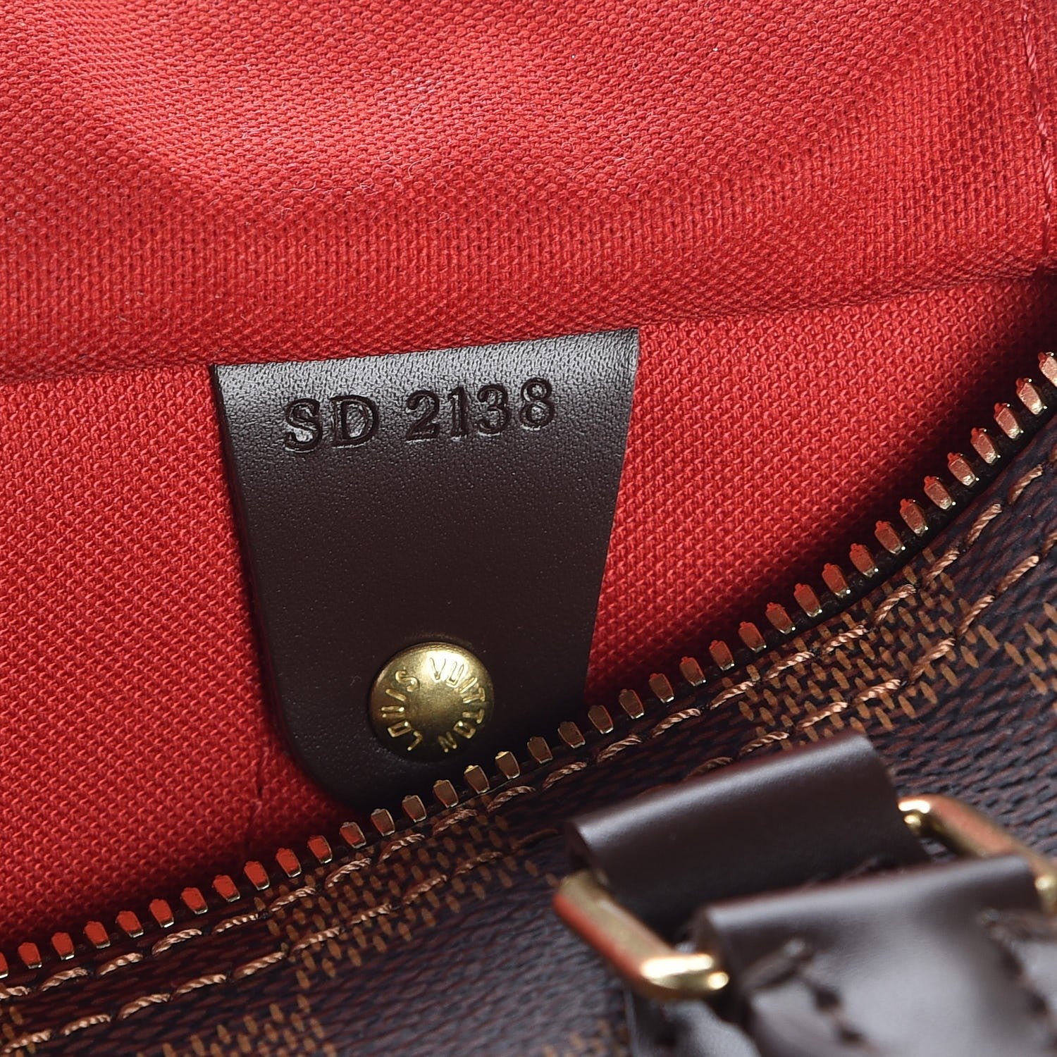 Louis Vuitton Damier Ebene Speedy Bandouliere 25 7 of 11