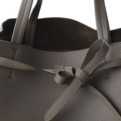 Celine Soft Grained Calfskin Medium Belt Cabas Phantom Taupe 10 of 10