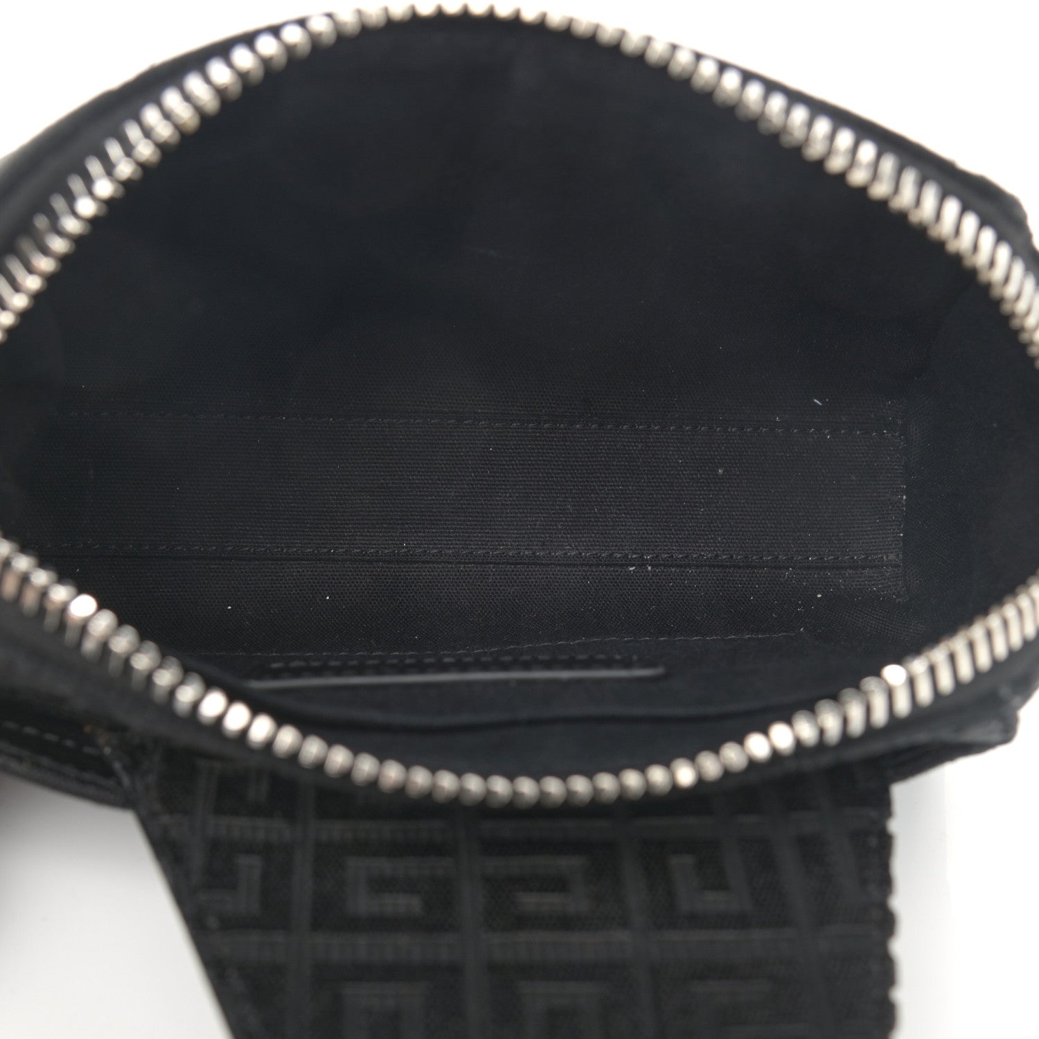 Givenchy Canvas Jacquard Antigona U Crossbody Bag Black 5 of 10