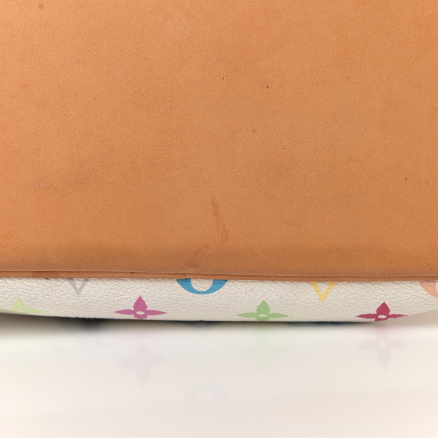 Monogram Multicolor Petit Noe White