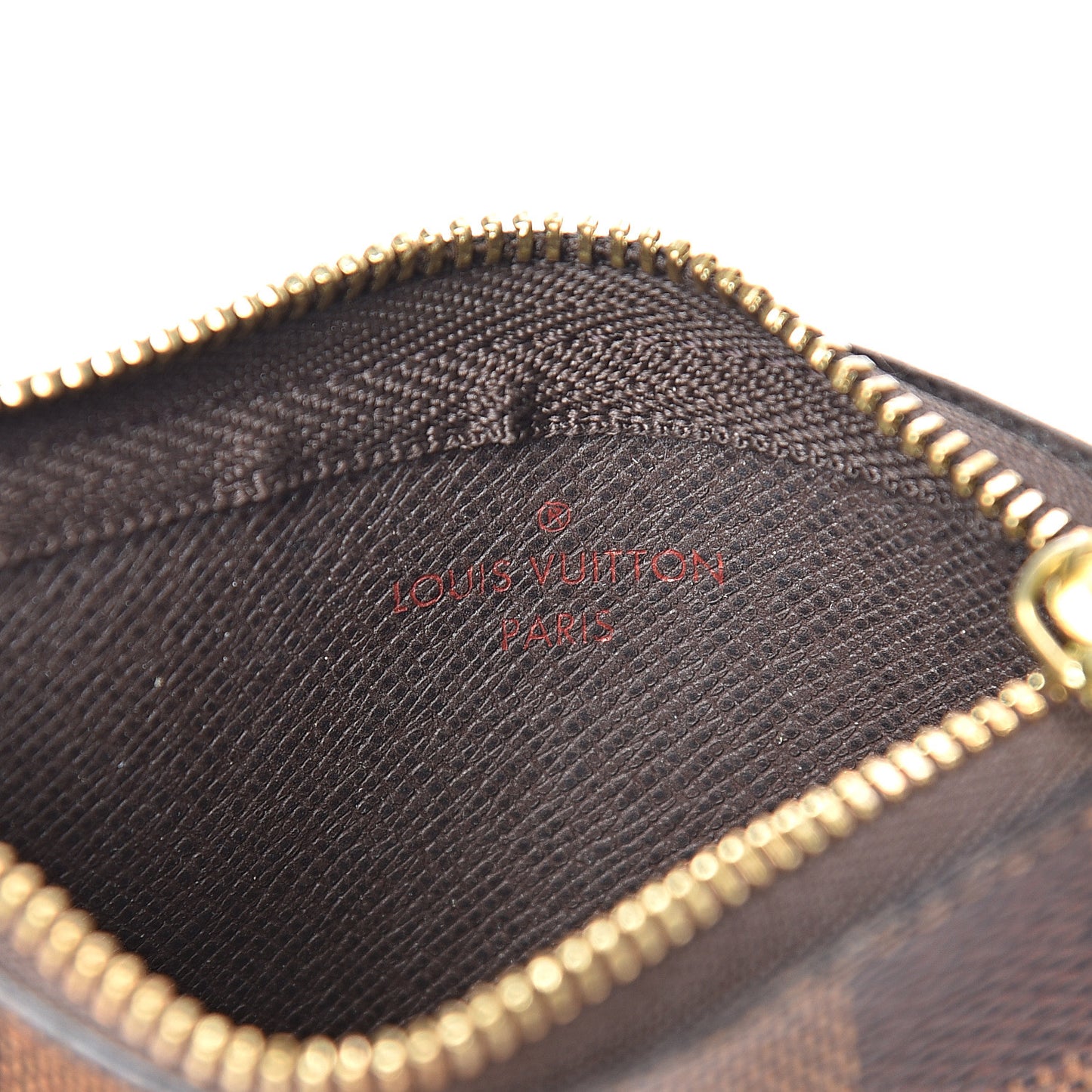 Damier Ebene Key Pouch