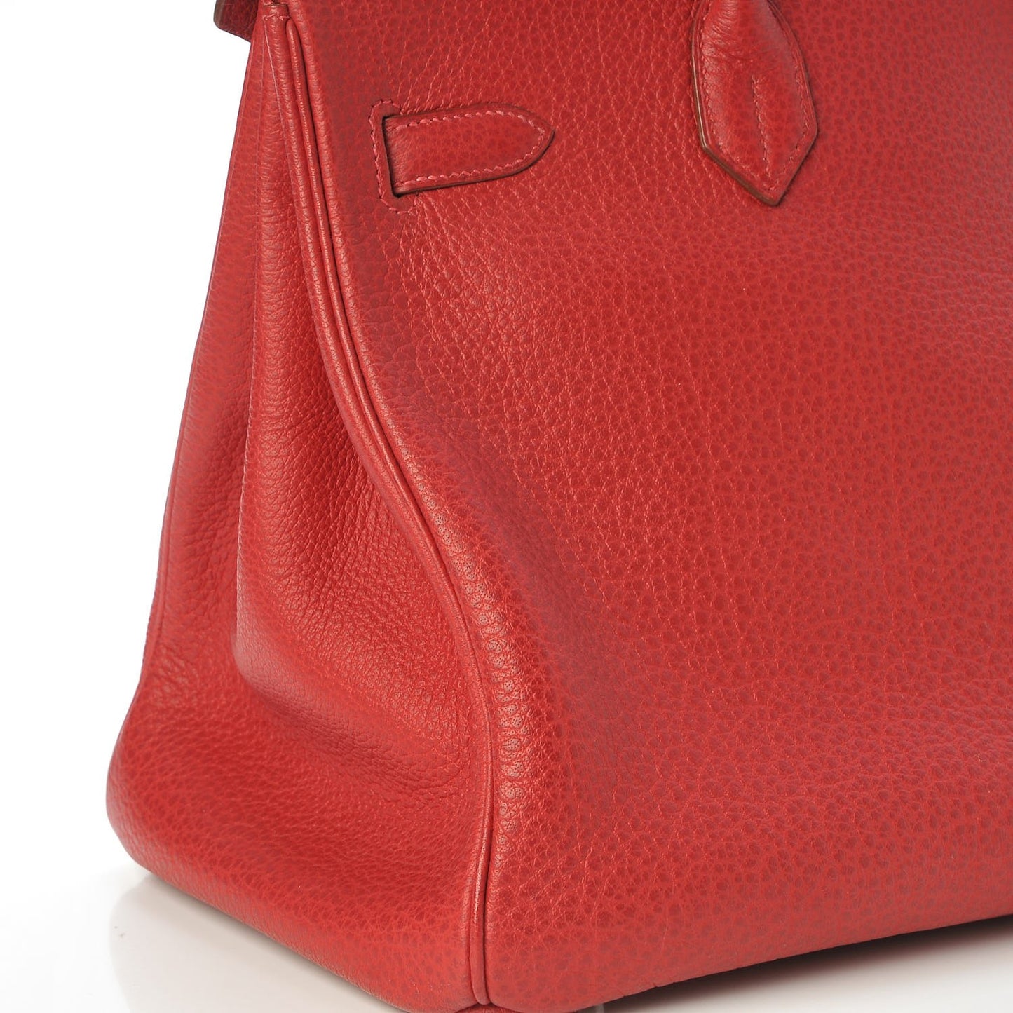 Buffle Skipper Birkin 35 Rouge Vif