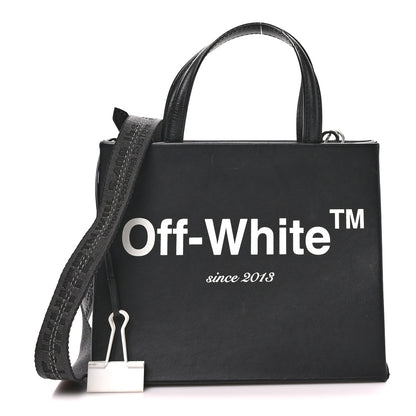 Off-White Calfskin Small Box Bag Black 1 of 9