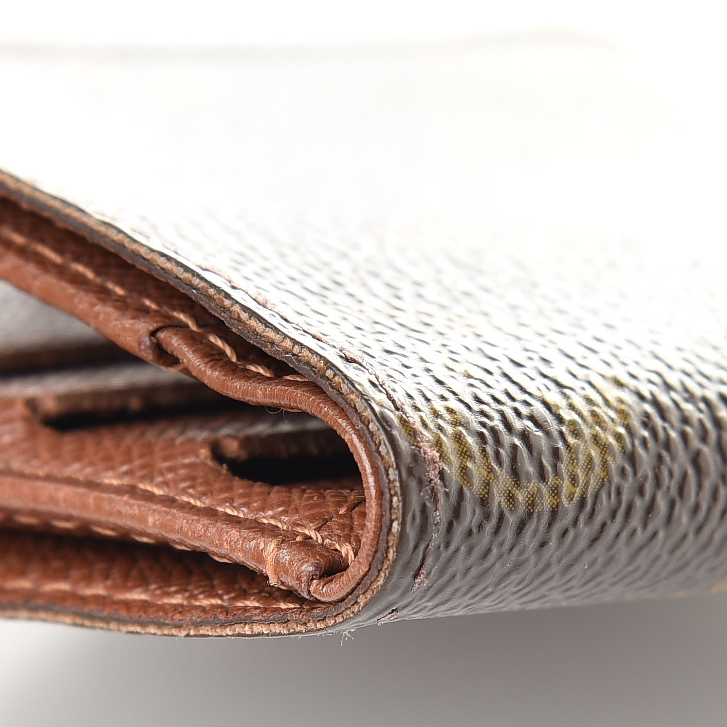 Louis Vuitton Monogram Mens Porte-Billets 3 Card Billfold Wallet 9 of 11