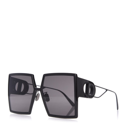 Christian Dior Rectangular 30 Montaigne 1 Sunglasses Black 1 of 7