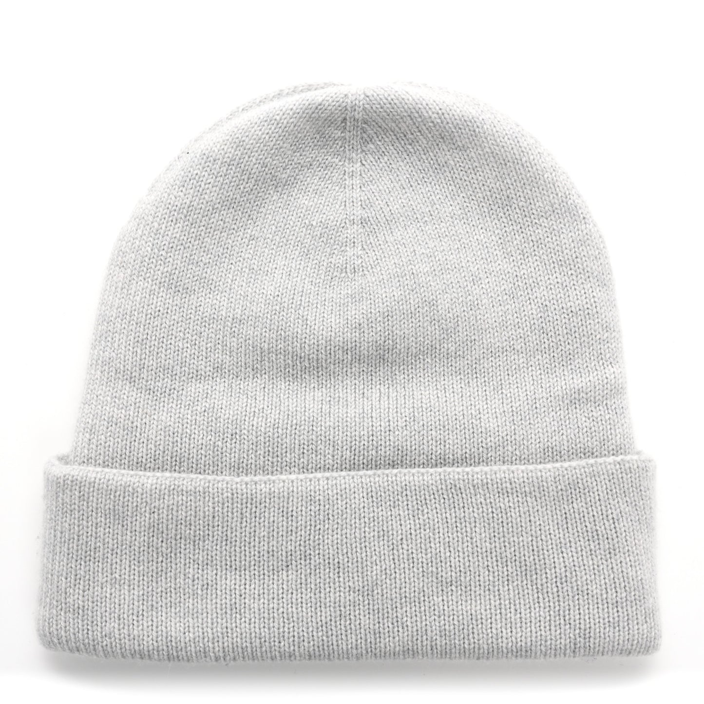 Cashmere Crystal CC Heart Beanie Hat Light Grey