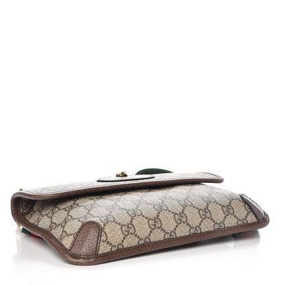 Gucci GG Supreme Monogram Neo Vintage Web Belt Bag Brown 4 of 11