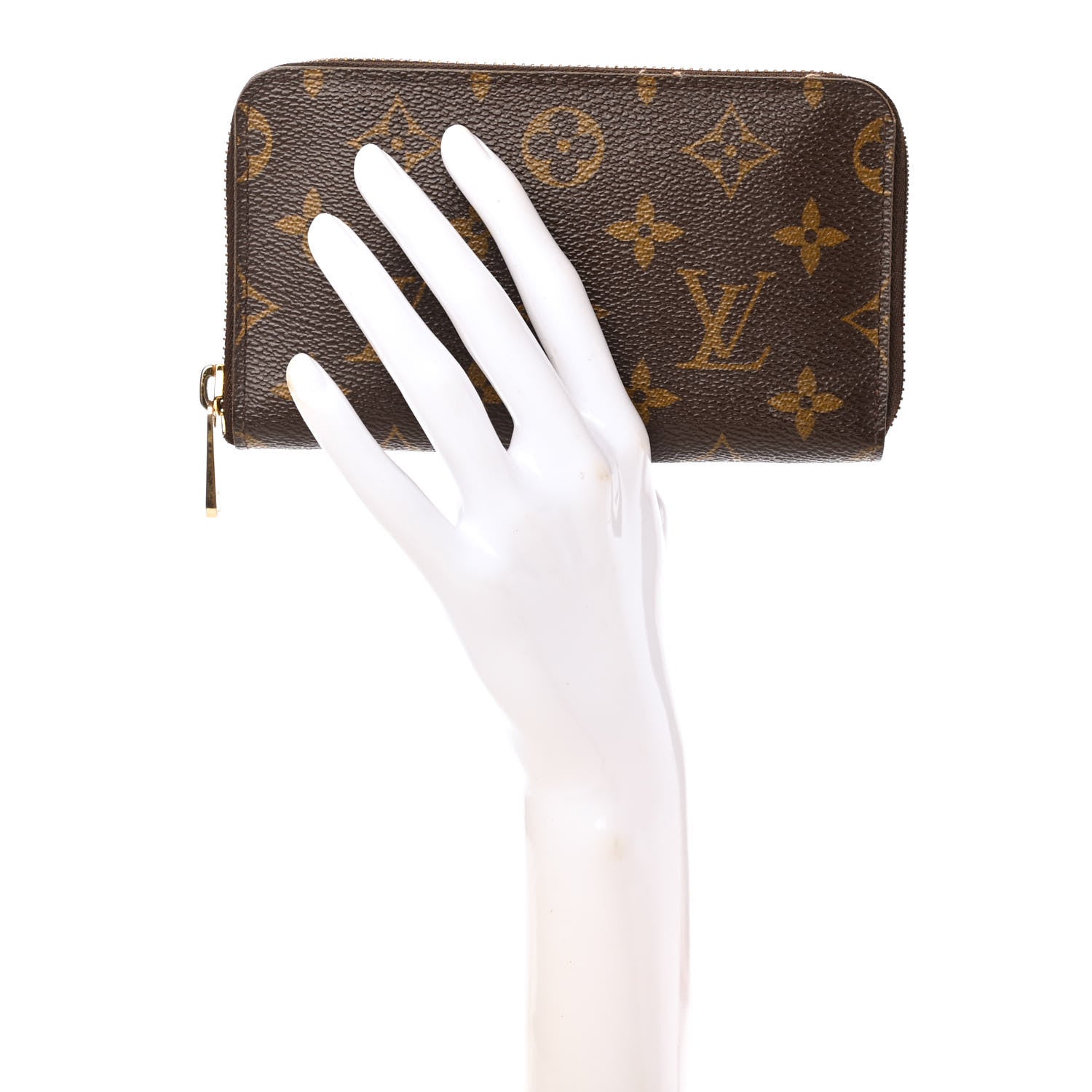 Louis Vuitton Monogram Zippy Compact Wallet 2 of 9
