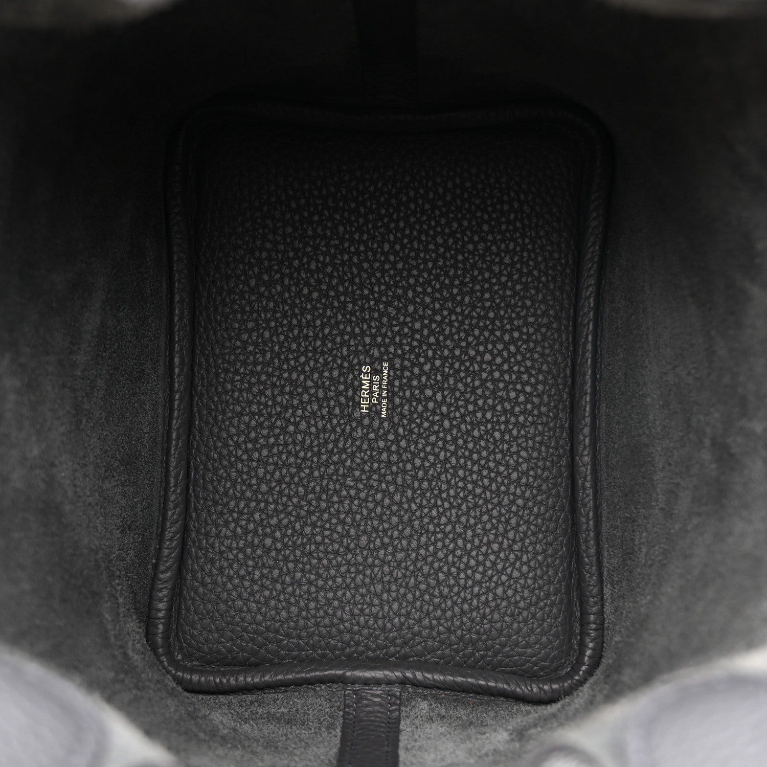 Hermes Taurillon Maurice Picotin Lock 18 PM Gris Misty 5 of 11