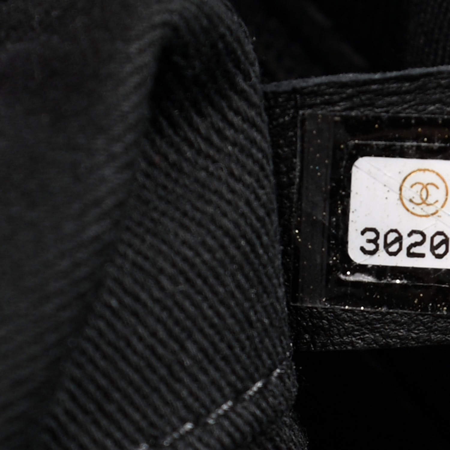 Chanel Canvas Medium Deauville Tote Black 7 of 11