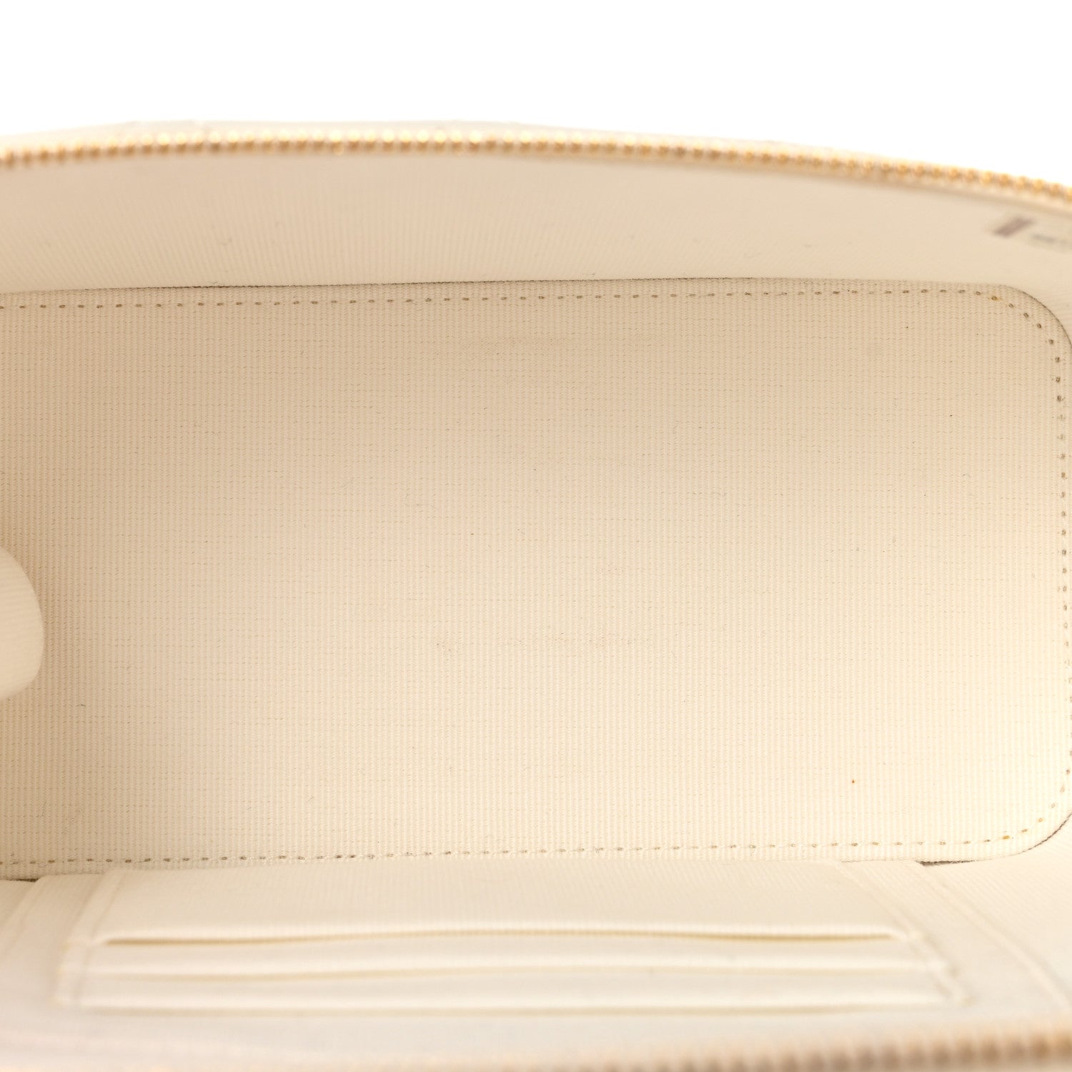 Chanel Goatskin Quilted Punk Essentials Vanity Case With Chain White 5 of 14