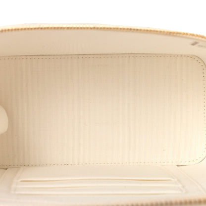 Chanel Goatskin Quilted Punk Essentials Vanity Case With Chain White 5 of 14