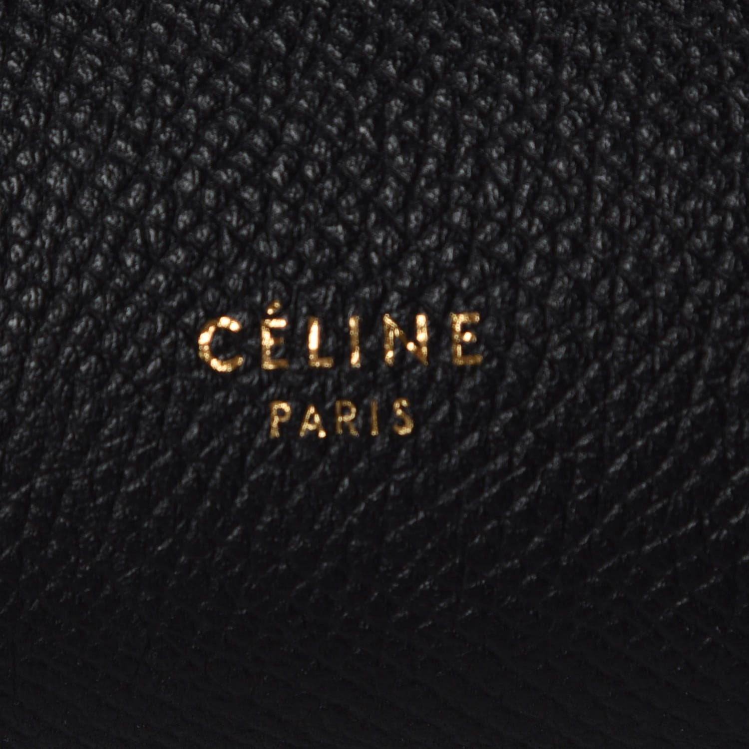 Celine Grained Calfskin Mini Belt Bag Black 11 of 11