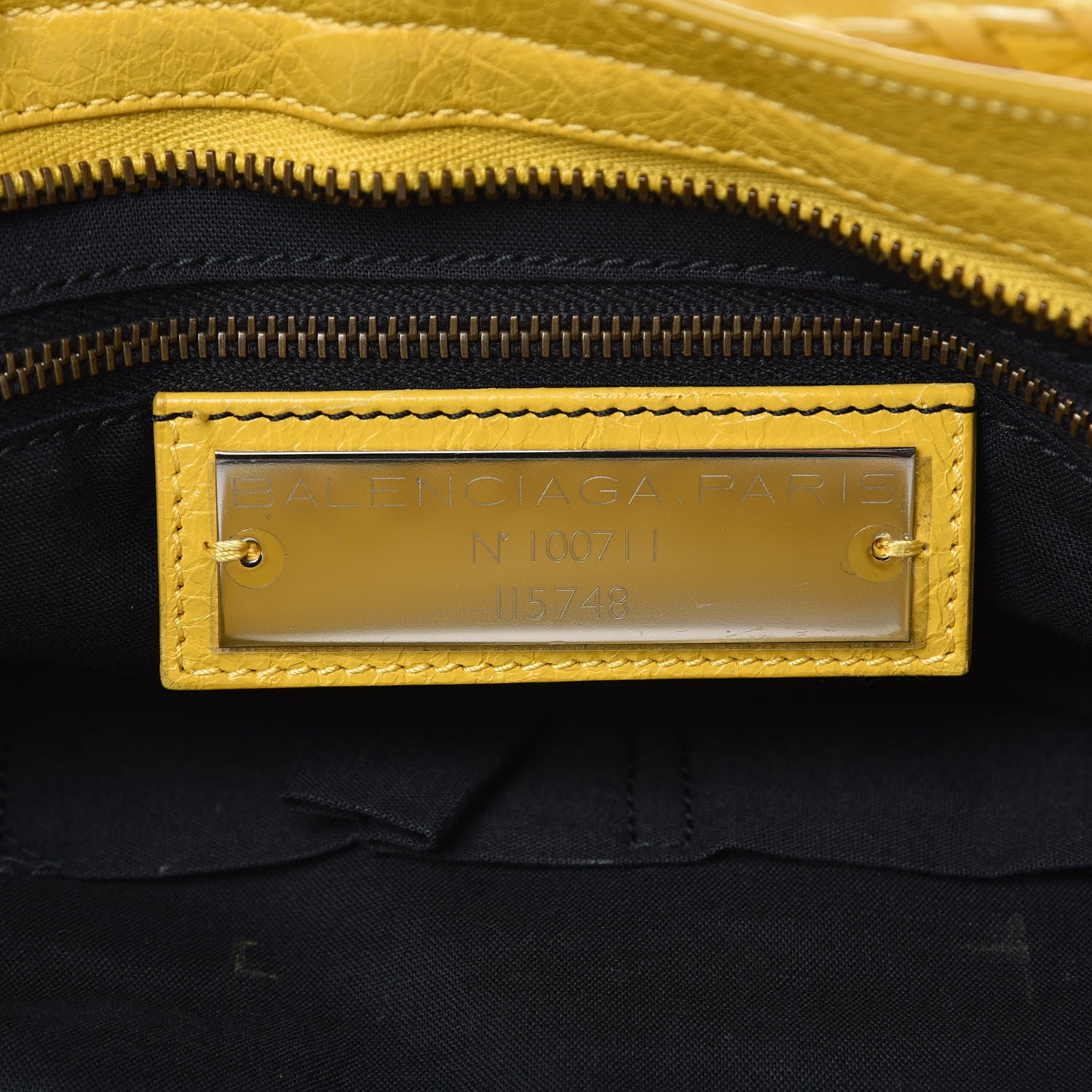 Balenciaga Agneau Classic Hardware City Tournesol 6 of 12