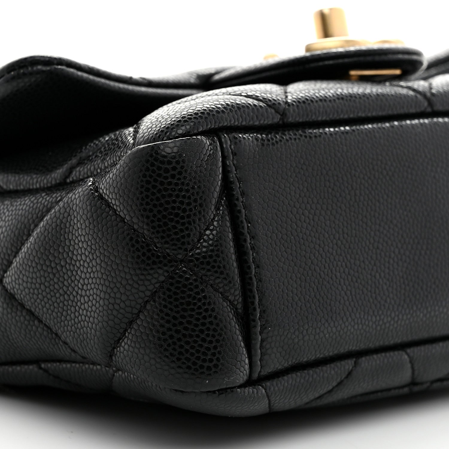 Chanel Caviar Quilted Mini Twist Your Buttons Flap Black 9 of 10