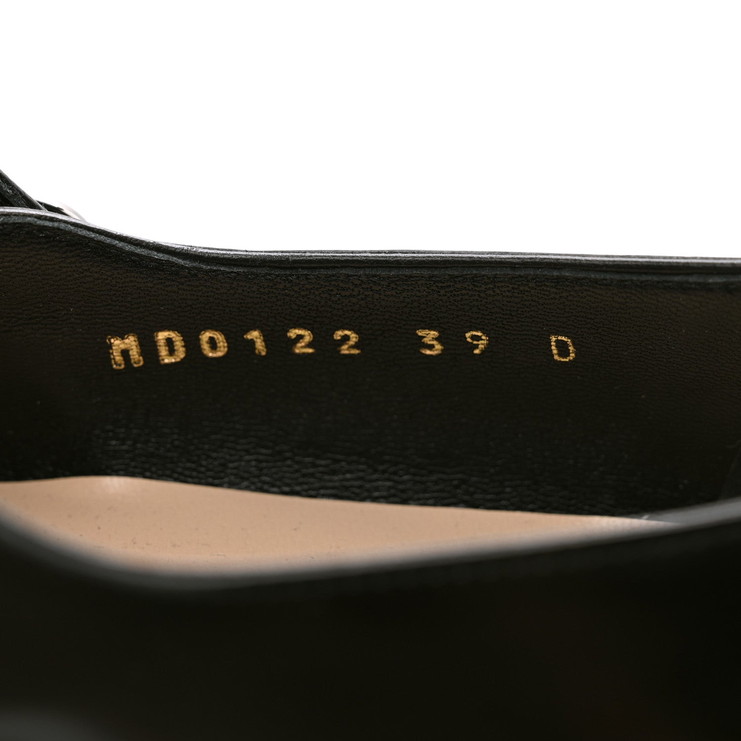 Christian Dior Brushed Calfskin Uniform 30mm Pumps 39 Black 8 of 8