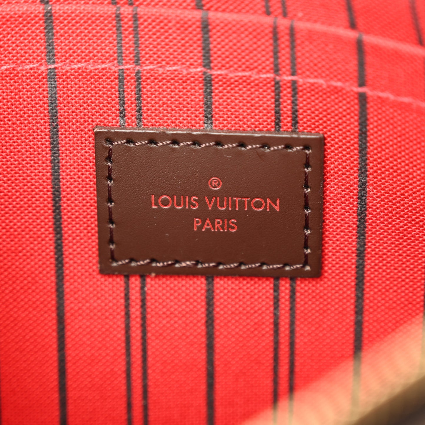 Damier Ebene Neverfull MM GM Pochette