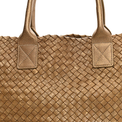 Bottega Veneta Chevre Intrecciato Medium Cabat Ottone 6 of 7