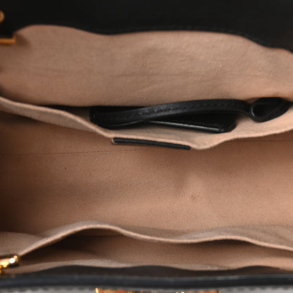 Gucci Guccissima Small Padlock Tote Black 5 of 10