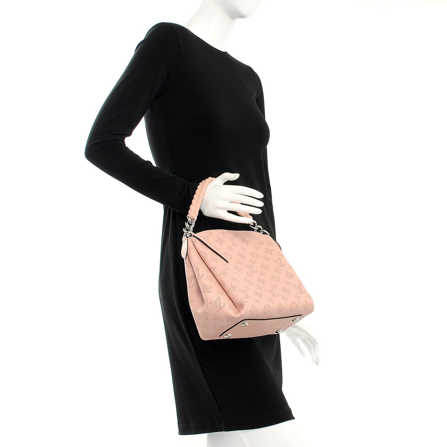 Louis Vuitton Mahina Babylone Chain BB Magnolia 3 of 8
