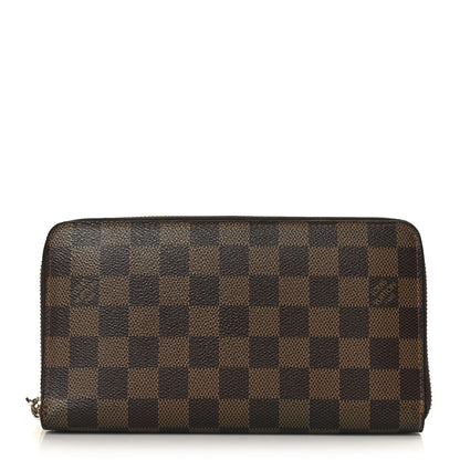 Louis Vuitton Damier Ebene Zippy Organizer Wallet 1 of 7