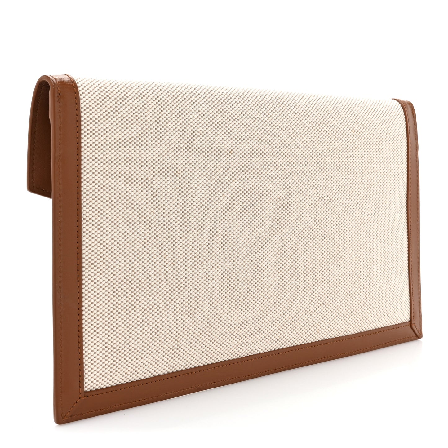 Canvas Uptown Pouch Natural Beige Brick