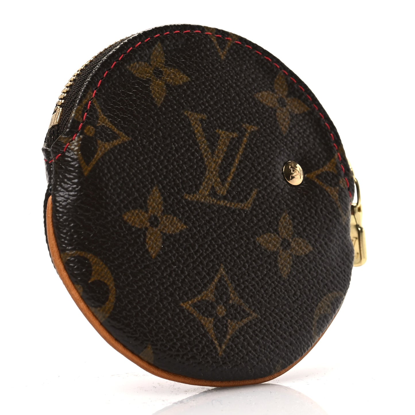 Monogram Cerises Round Coin Purse