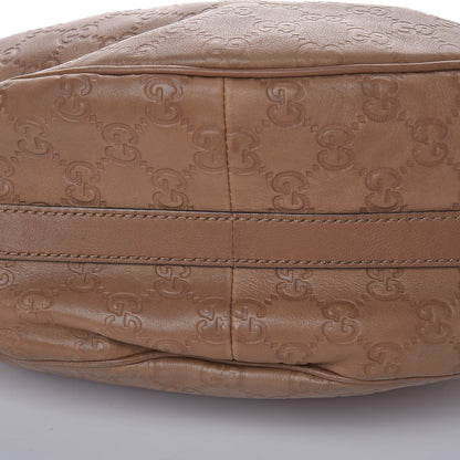Gucci Guccissima Medium GG Twins Hobo Brown 8 of 10
