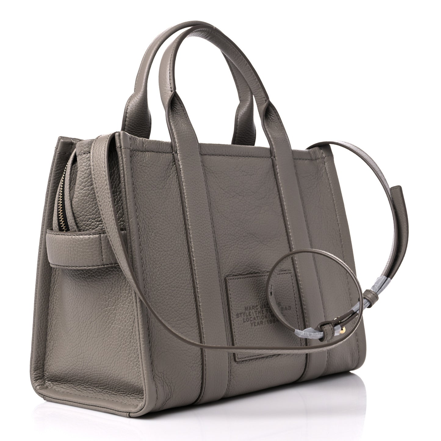 Grained Calfskin Medium The Tote Bag Cement