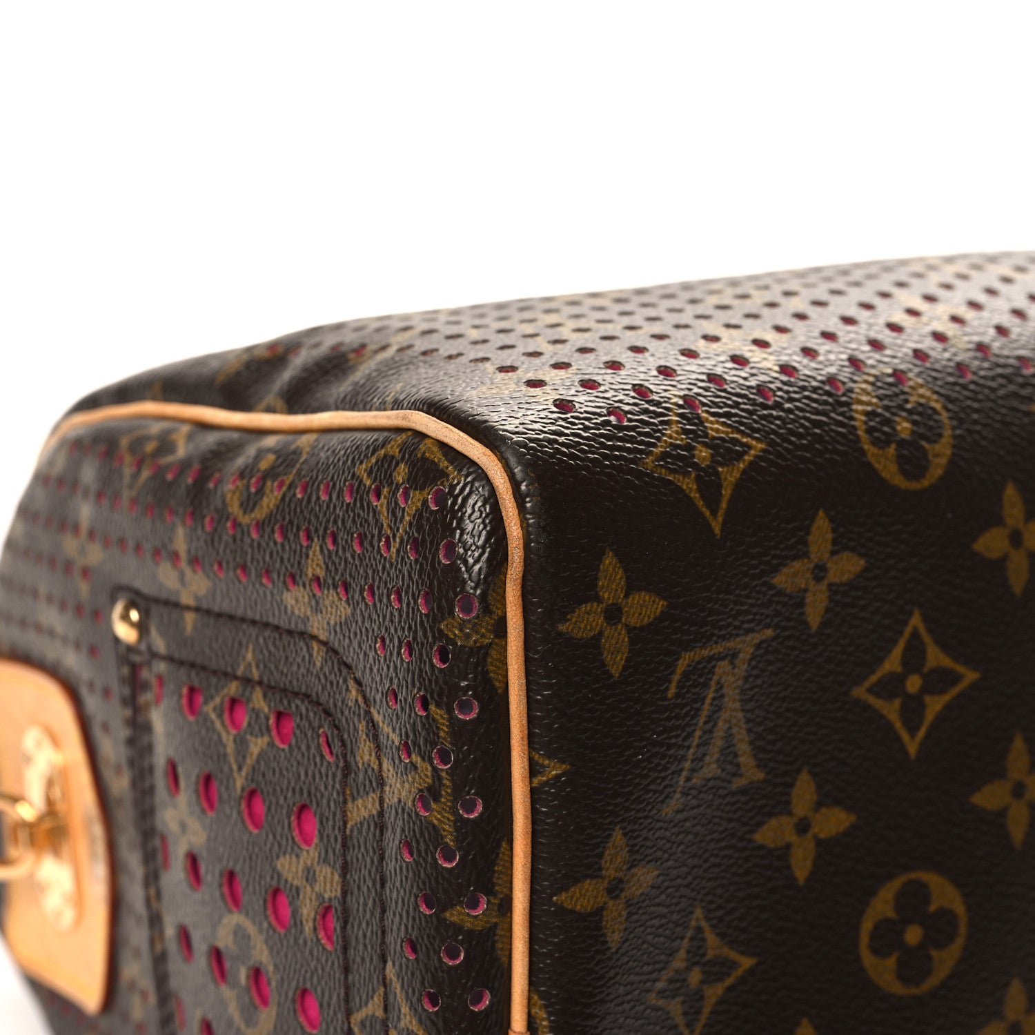 Louis Vuitton Monogram Perforated Speedy 30 Fuchsia 10 of 14