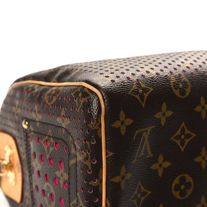 Louis Vuitton Monogram Perforated Speedy 30 Fuchsia 10 of 14