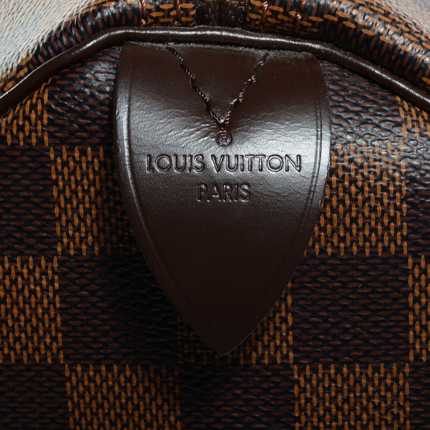 Louis Vuitton Damier Ebene Speedy 35 7 of 9