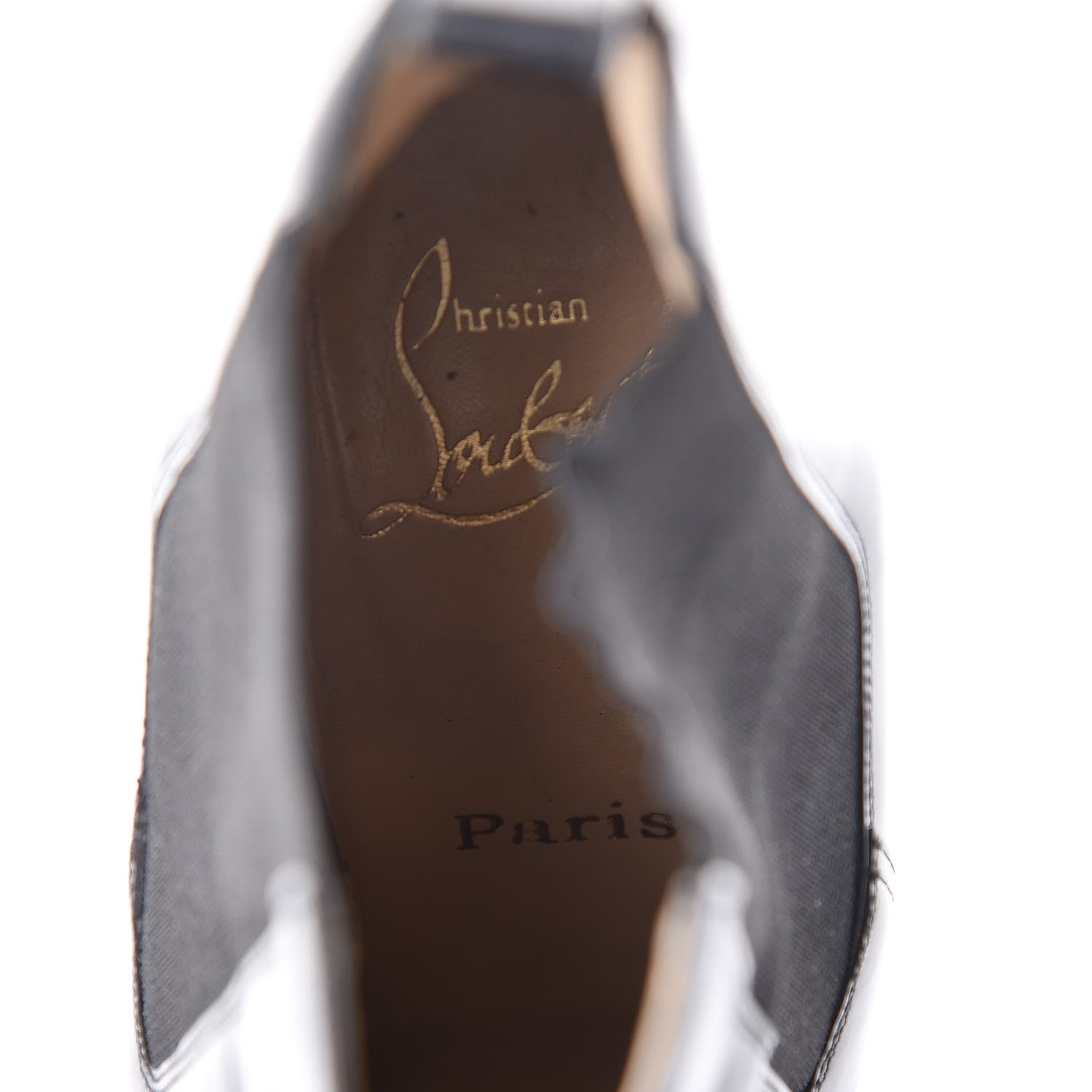 Christian Louboutin Calfskin Booties 38.5 Black 9 of 9