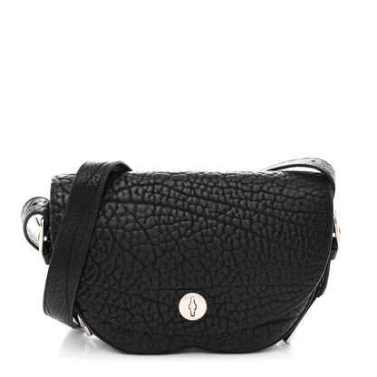Burberry Grain Calfskin Small Chess Satchel Bag Black 1 of 9